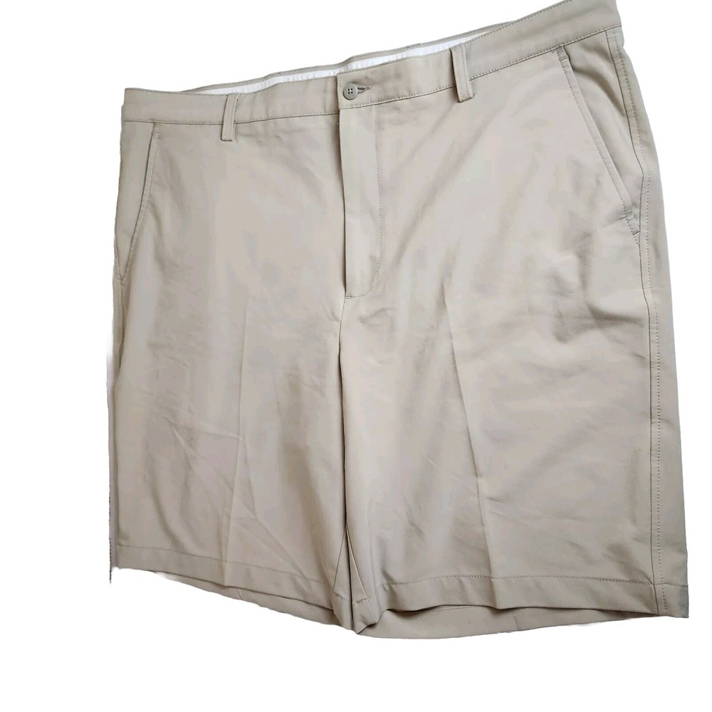 Footjoy Performance Chino Golf Shorts Mens 42 Beige 9.5" Inseam Activewear